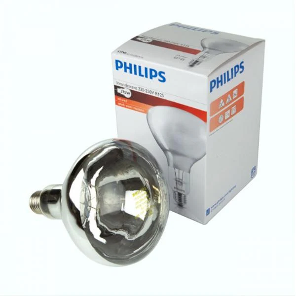 Lâmpada De Secagem Infravermelha 375w 220v Philips - Image 4