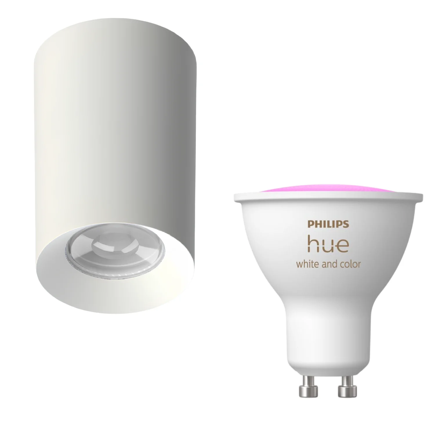 Plafon Tower Redonda Face Recuada branco Philips Hue Smart - Image 11