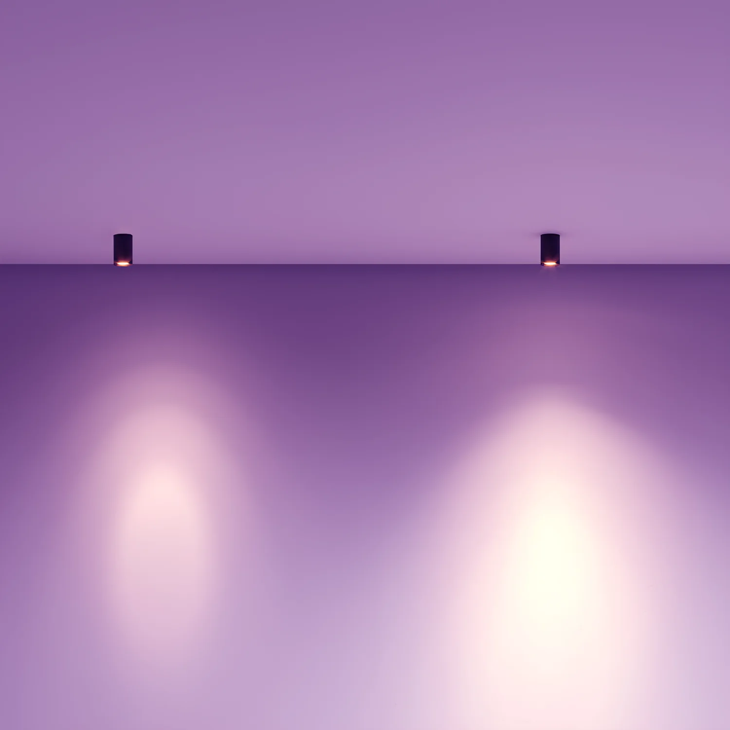 Plafon Tower Redonda Face Recuada branco Philips Hue Smart - Image 12