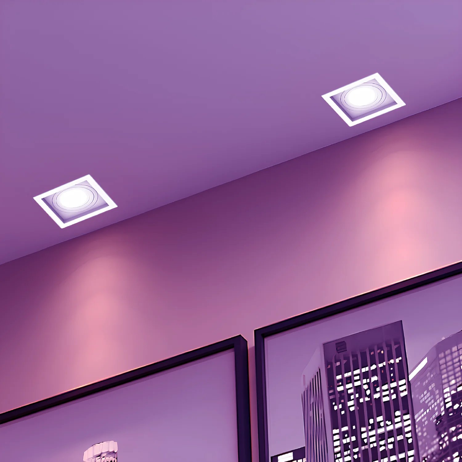Spot Embutir Quadrado Recuado branco Philips Hue Smart Rgb - Image 12