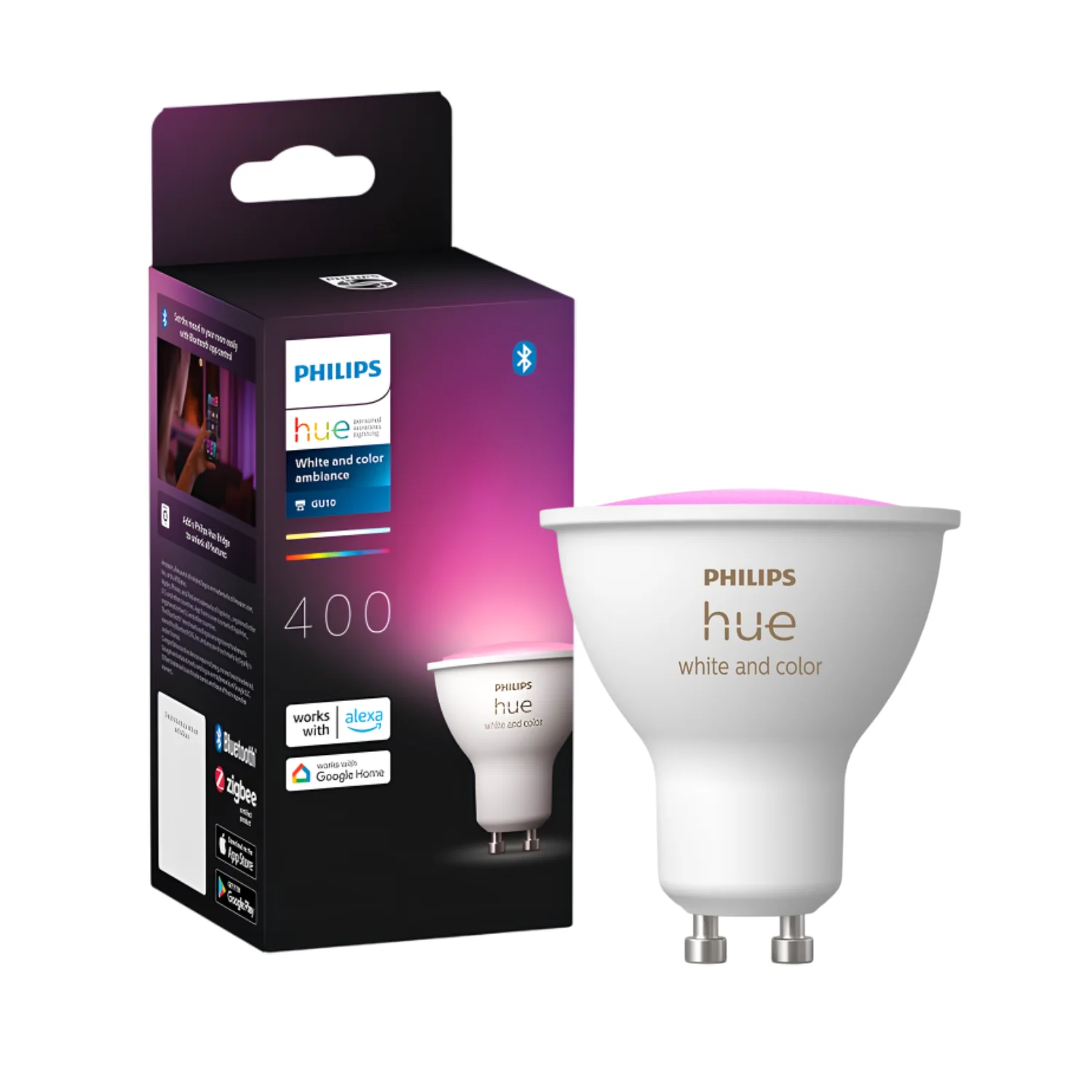 Spot Embutir Quadrado Recuado branco Philips Hue Smart Rgb - Image 13