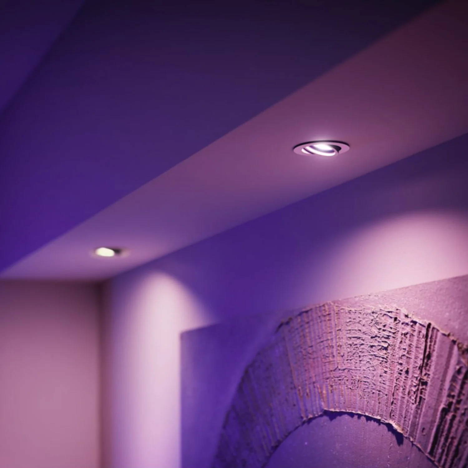 Spot Embutir Quadrado Recuado branco Philips Hue Smart Rgb - Image 14