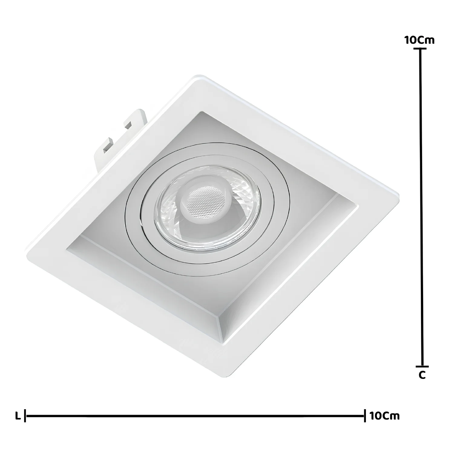 Spot Embutir Quadrado Recuado branco Philips Hue Smart Rgb - Image 8